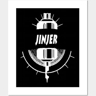 vintage jinjer band Posters and Art